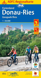 Fahrradkarte Donau Ries ADFC Regionalkarte Coverbild